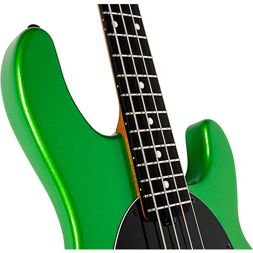 Ernie Ball Music Man StingRay Special H Electric Bass Guitar Black and Chrome