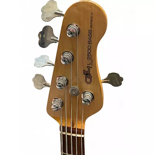 Used G&L USA CLF L2500 5 String TANGERINE SPARKLE Electric Bass Guitar TANGERINE SPARKLE