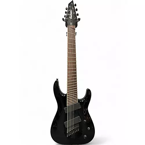 Used Jackson SLAT8FF Black Solid Body Electric Guitar Black