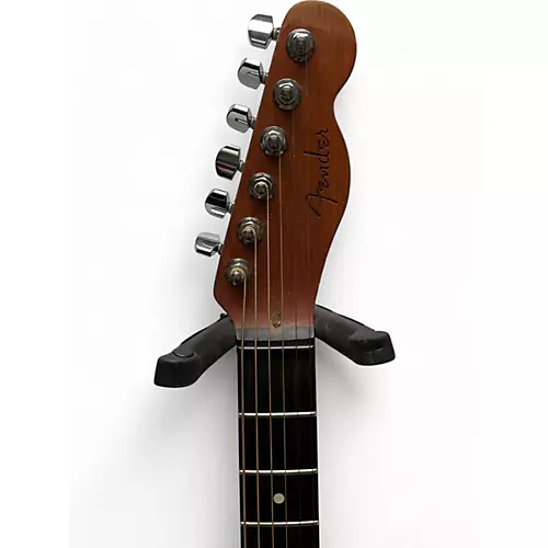 Used Fender American Acoustasonic Telecaster Trans Sonic Blue Acoustic Electric Guitar Trans Sonic Blue