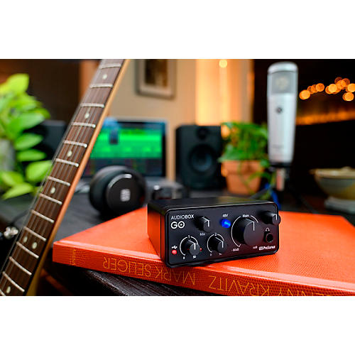 PreSonus AudioBox GO Mobile 2x2 USB Audio Interface With Studio One Artist 6 Software