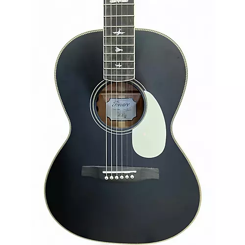 Used PRS p20e Black Acoustic Electric Guitar Black