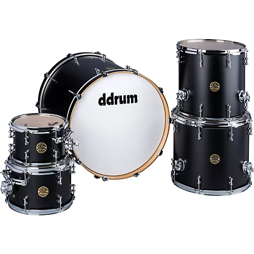 ddrum Dios 5-Piece Shell Pack Black Satin