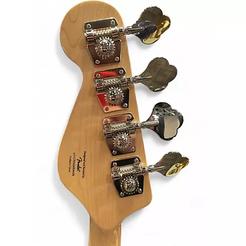 Used 2024 Squier PARANORMAL RASCAL Metallic Black Electric Bass Guitar Metallic Black