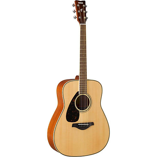 Yamaha FG820L Dreadnought Left-Handed Acoustic Guitar Natural