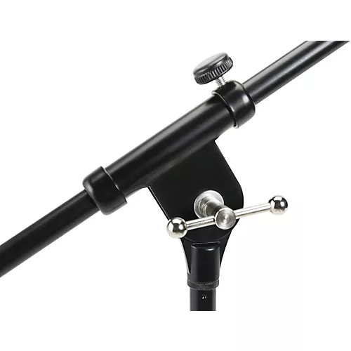 Musician's Gear Tripod Microphone Stand With Telescoping Boom Black 2-Pack