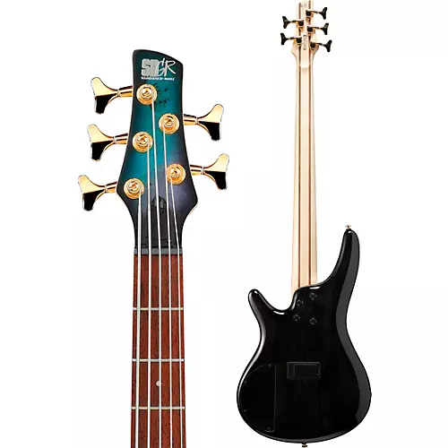 Ibanez SR405EPBDX 5-String Electric Bass Guitar Mars Gold Metallic Burst