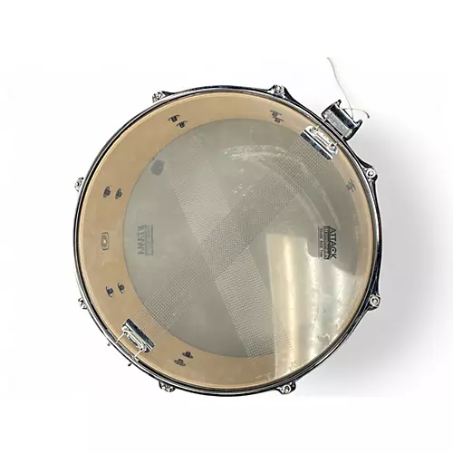 Used TAMA 6.5X14 Superstar Snare Black Drum Black 15