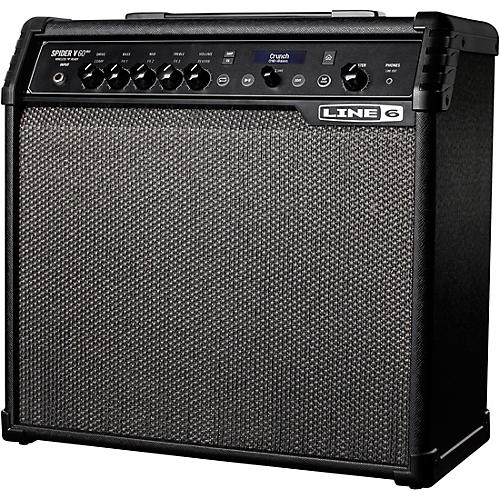 Line 6 Spider V 60 MKII 60W 1x10 Guitar Combo Amp Black