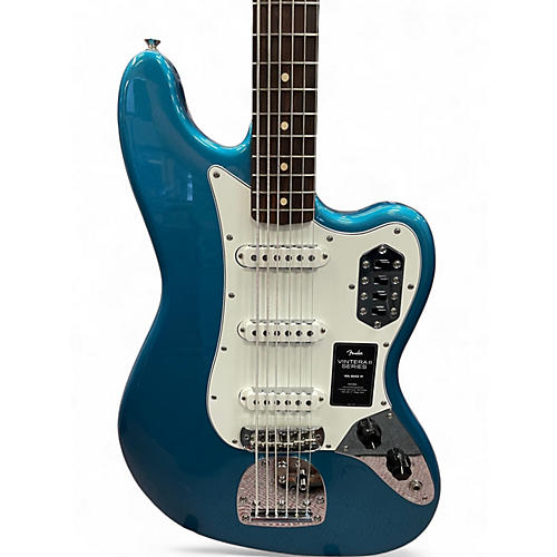 Used 2024 Fender Bass VI Lake Placid Blue Electric Bass Guitar Lake Placid Blue