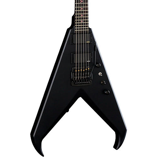 Dean Kerry King V Black Satin Electric Guitar With Case Black Satin