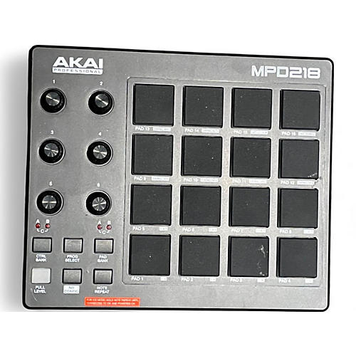 Used Akai Professional MPD218 MIDI Controller