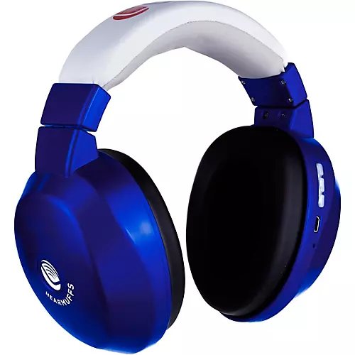 Lucid Audio Bluetooth Wireless Hearmuffs for Kids (5-10) Red