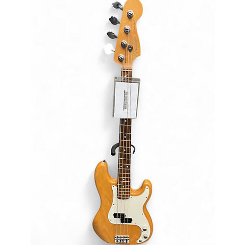 Vintage 1998 Fender P Bass Natural Electric Bass Guitar Natural