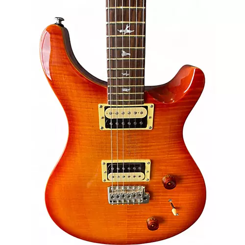 Used PRS SE Custom 22 2 Color Sunburst Solid Body Electric Guitar 2 Color Sunburst