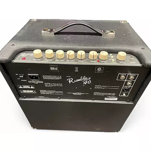 Used Fender Rumble V3 40W 1x10 Bass Combo Amp