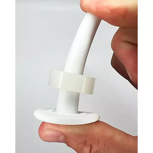 No Nuts CymRings 6-Pack Clear White