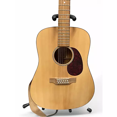 Used Martin DM12 mAHOGANY NATURAL 12 String Acoustic Guitar mAHOGANY NATURAL