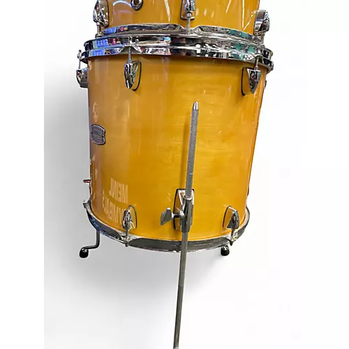 Used Yamaha 4 Piece Stage Custom Natural Drum Kit Natural