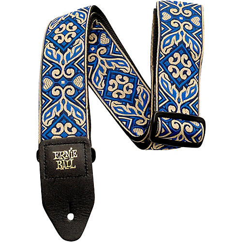 Ernie Ball Jacquard Polypro Guitar Strap Vanilla Rose