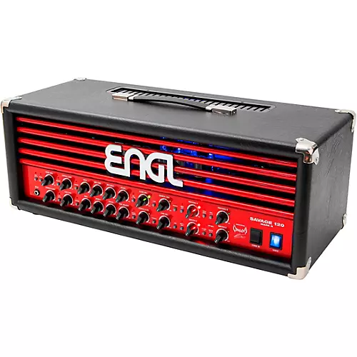 ENGL E610II Obscura Signature Savage 120 LTD 120W Tube Guitar Amp Head Black/Red