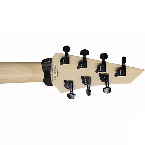 Used Jackson JS22-7 Dinky 7 String Black Solid Body Electric Guitar Black