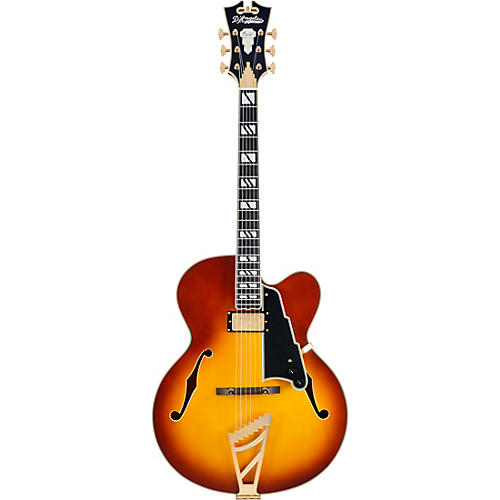 D'Angelico Excel EXL-1 Hollowbody Electric Guitar Dark Iced Tea Burst