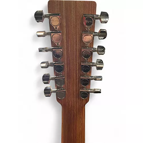 Used Martin X Series Custom Natural 12 String Acoustic Electric Guitar Natural