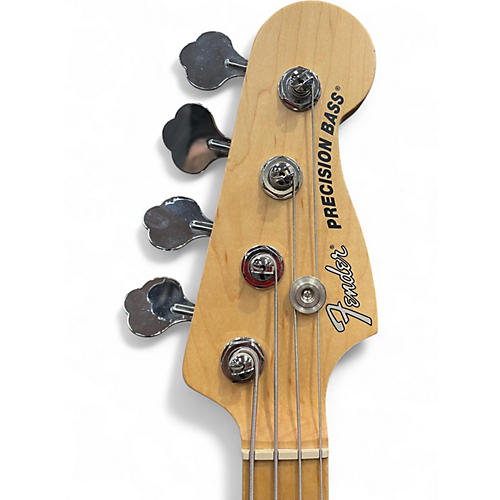 Used Fender American Performer Precision Bass Lake Placid Blue Electric Bass Guitar Lake Placid Blue