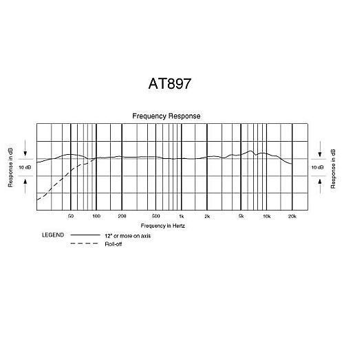 Audio-Technica AT897 Line + Gradient Shotgun Condenser Microphone