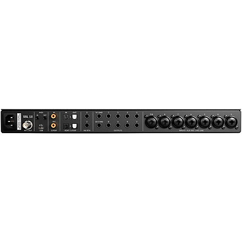 Solid State Logic SSL 18 USB-C Audio Interface with Alpha 8 Expander & UF1 DAW Control Center Bundle