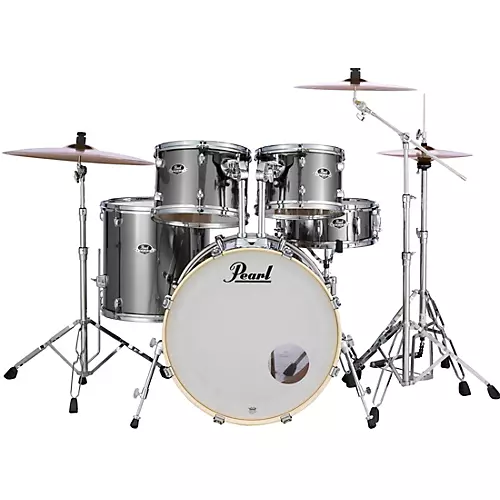 Pearl Export Standard 5-Piece Drum Set with Hardware Pure White