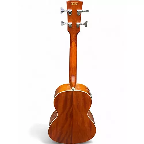 Used Ibanez PNB14E Natural Acoustic Bass Guitar Natural