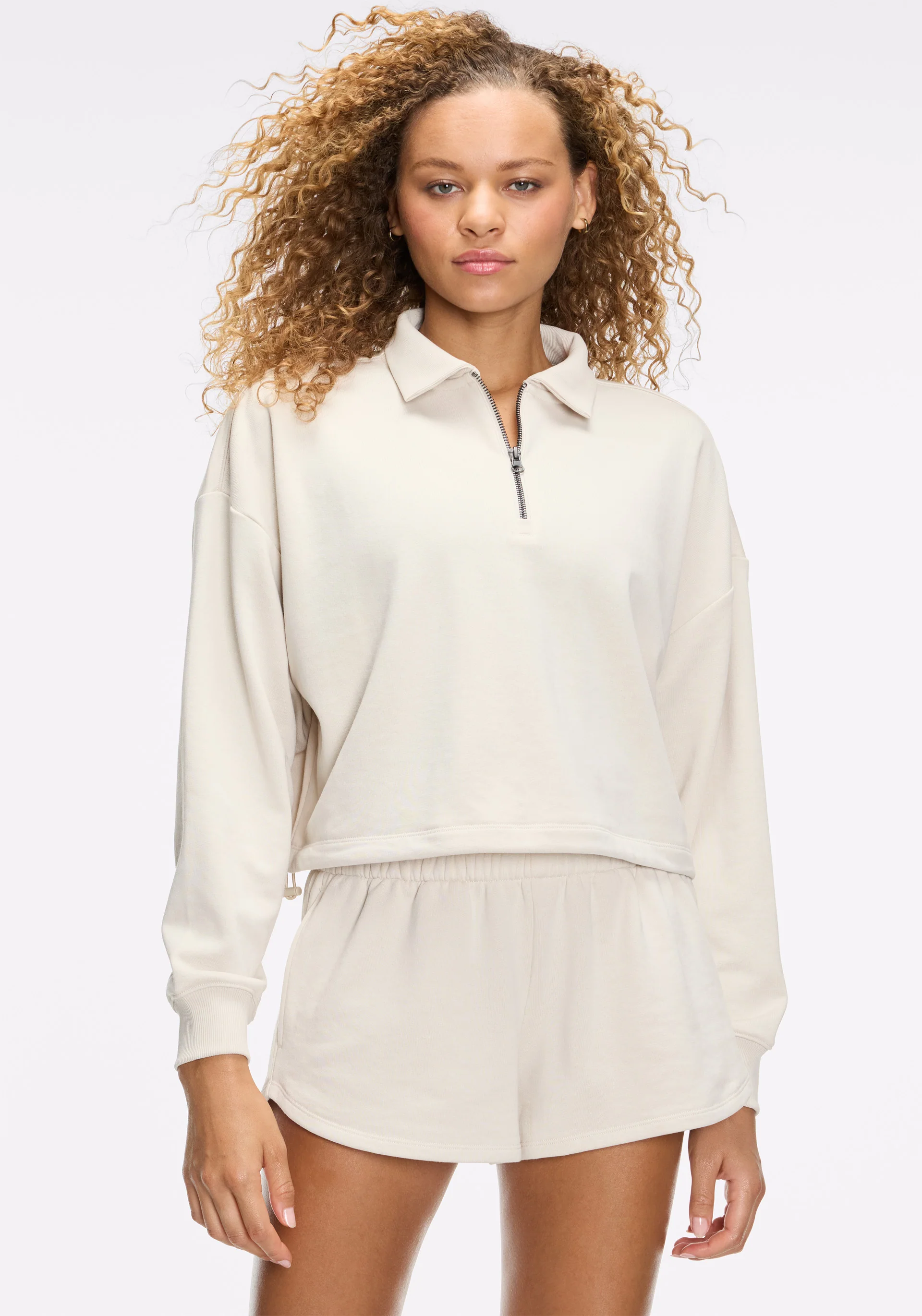 Oatmeal Soft French Terry Set