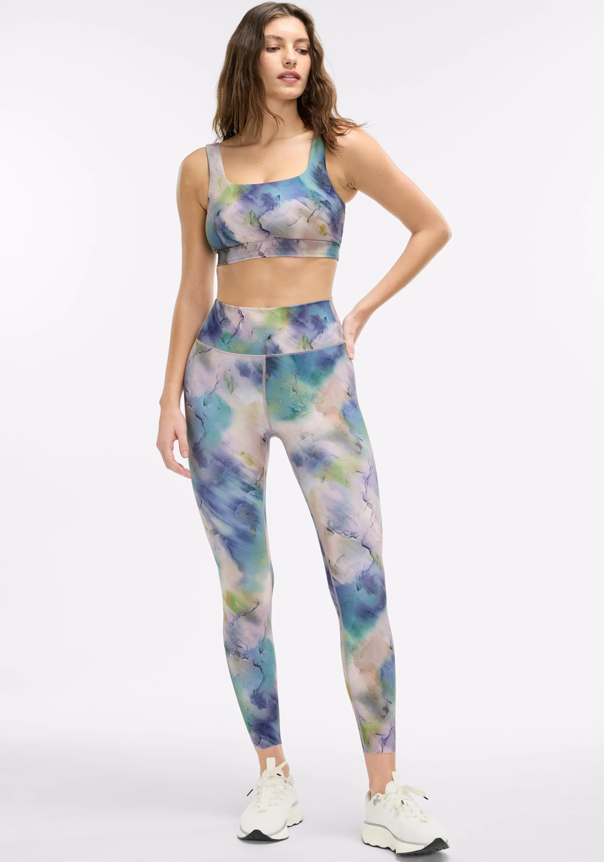 Washed Floral Cadent Legging Set