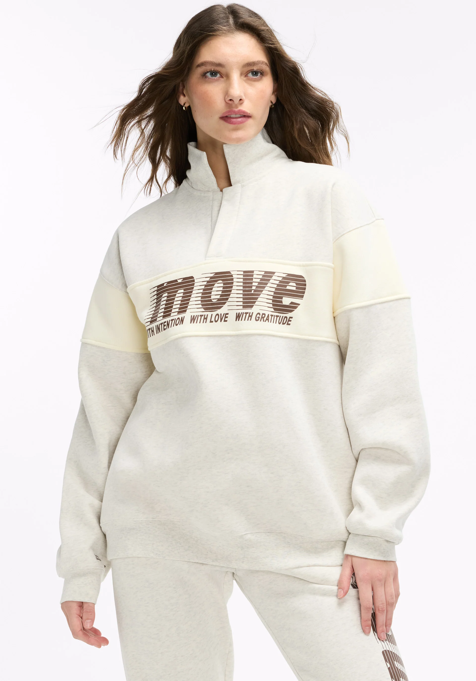 Move With Intention Polo Sweatshirt