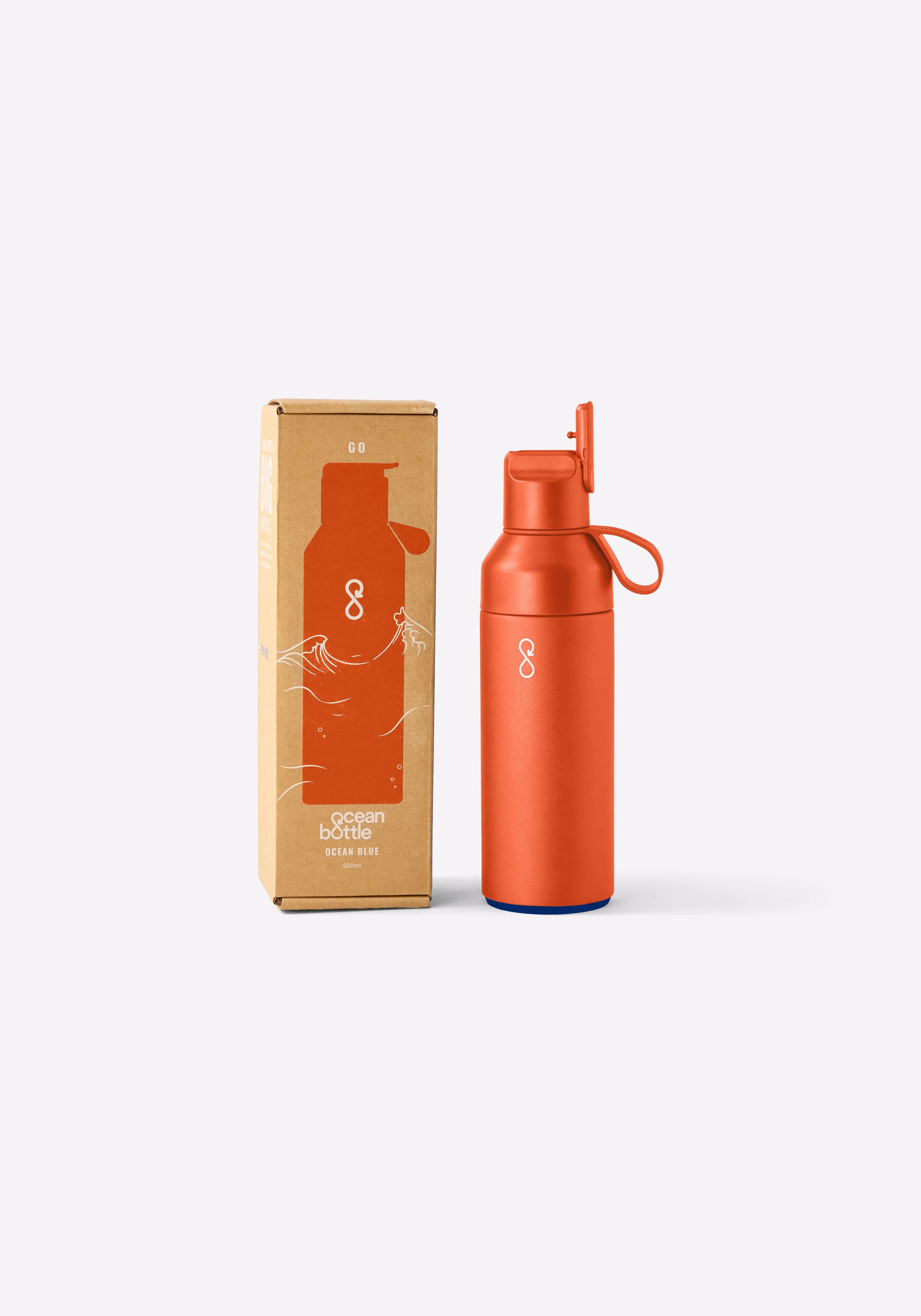 Ocean Bottle GO | Sun Orange (17 oz)