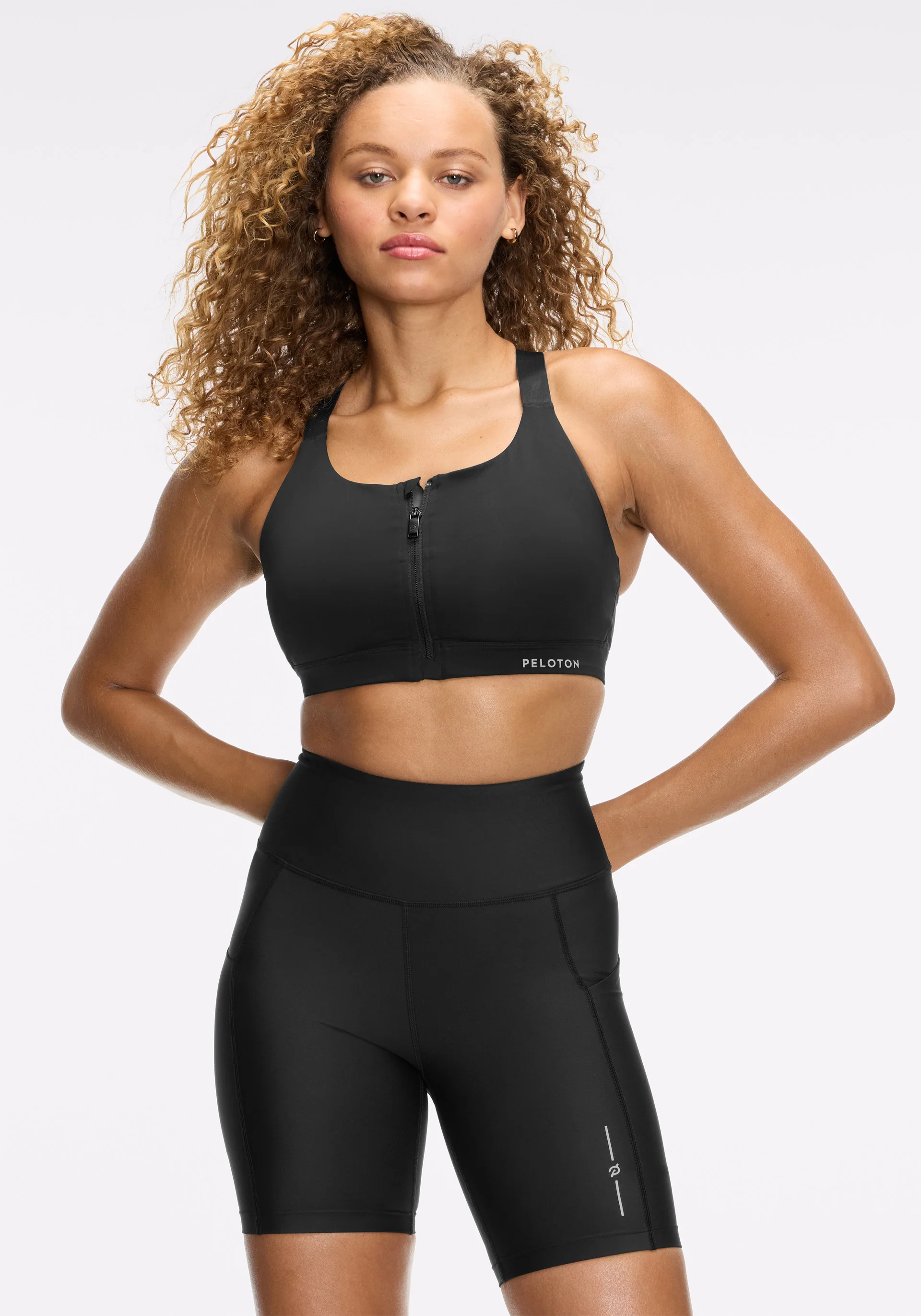 PaceForm Enhanced Support Zip Front Bra