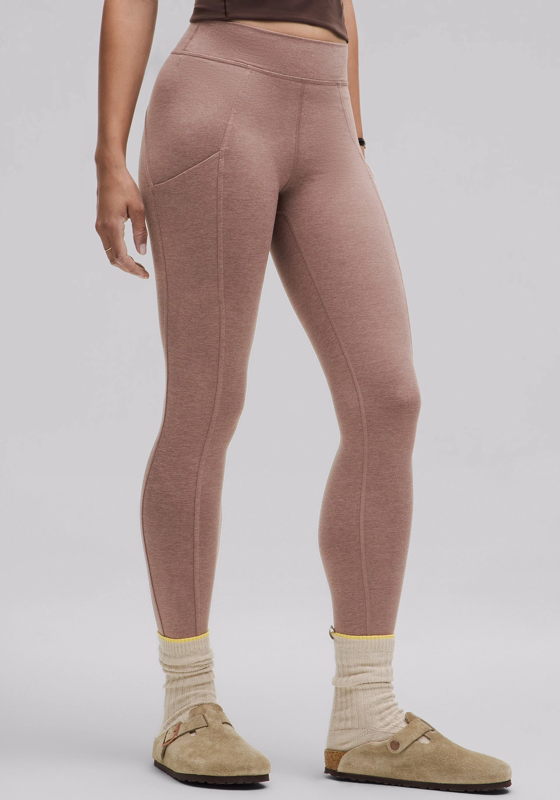 Soft Sueded High-Rise Tight 25