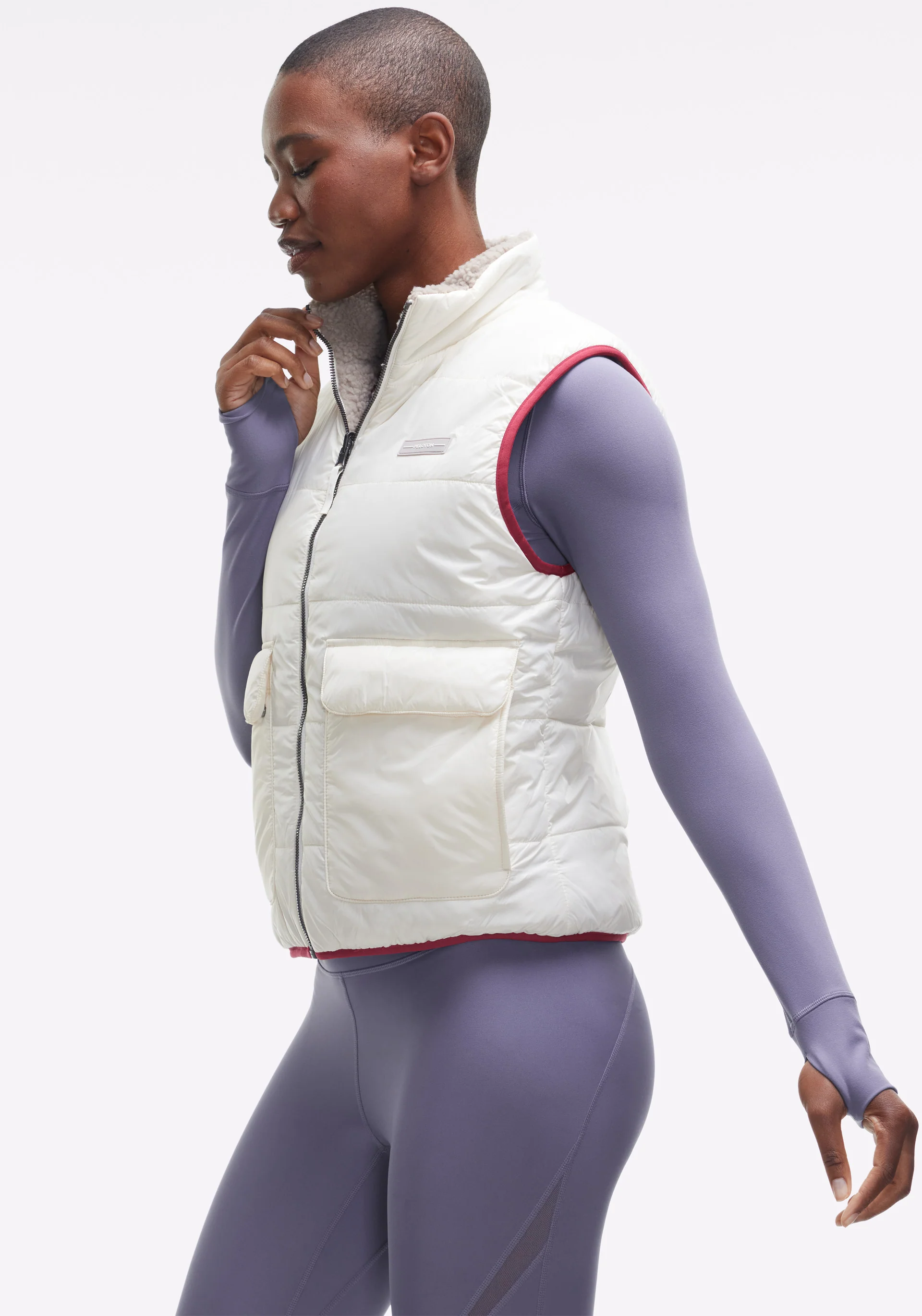 Cozy Fleece Reversible Vest