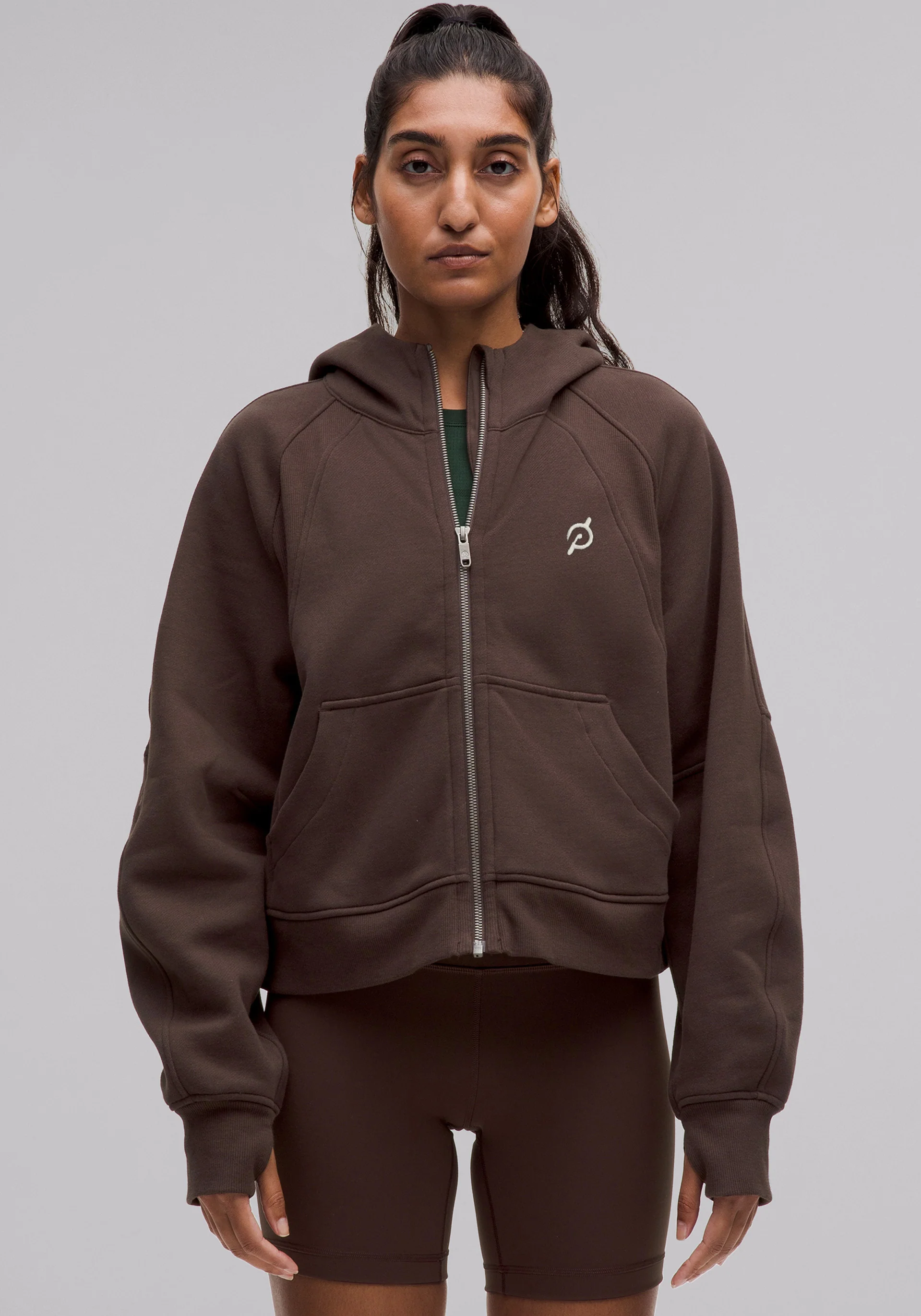 Scuba Oversized Full-Zip Hoodie