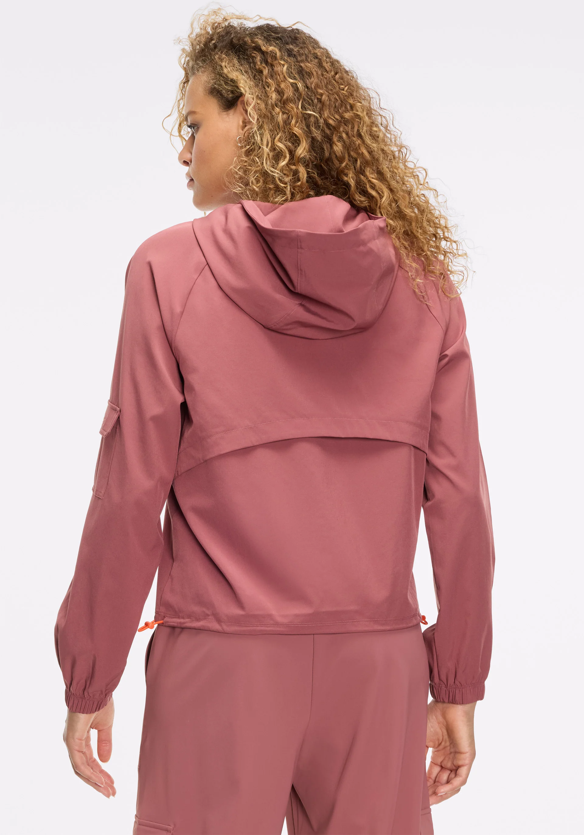 Woven Half Zip