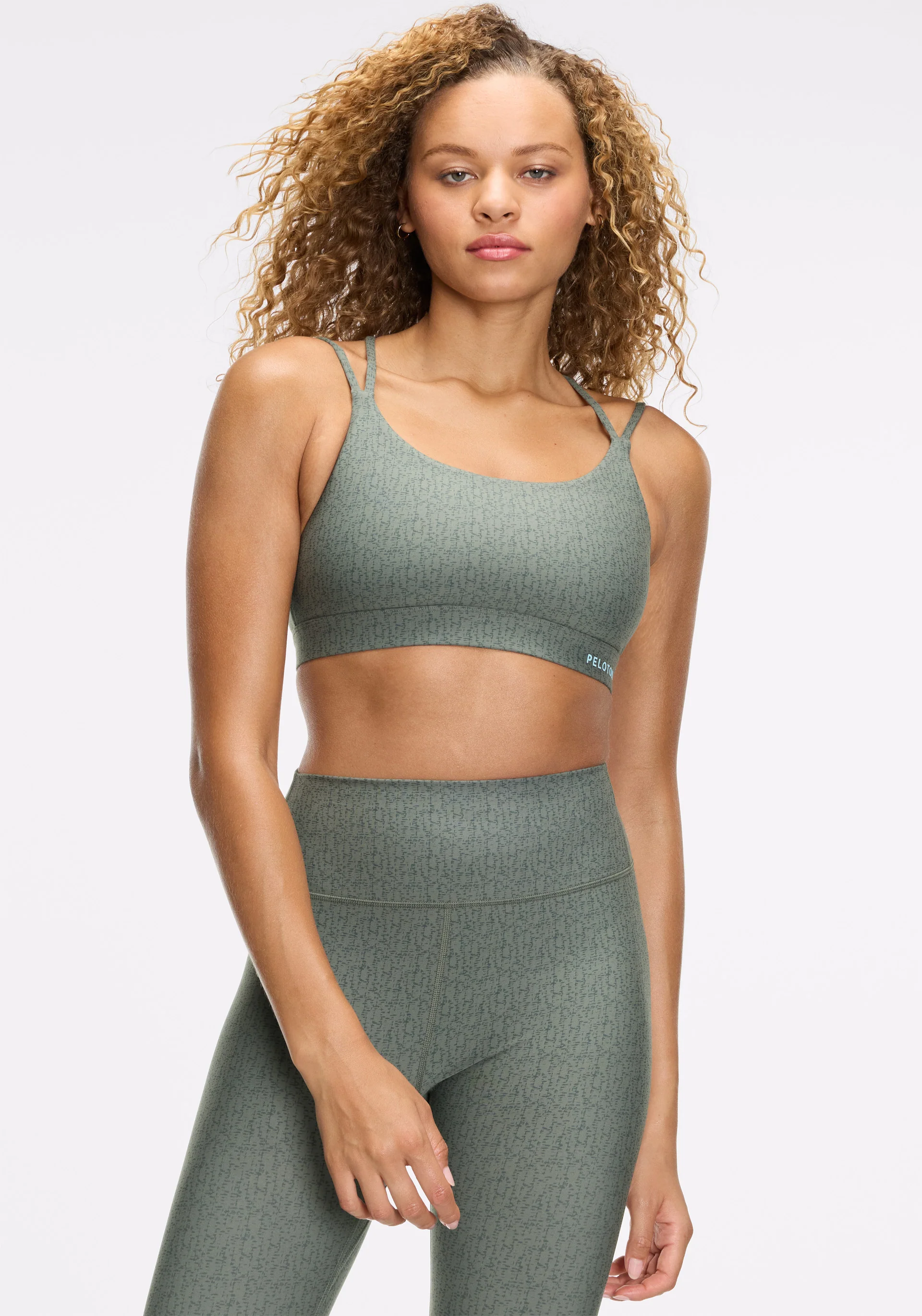 Green Fog Crosshatch Cadent Legging Set