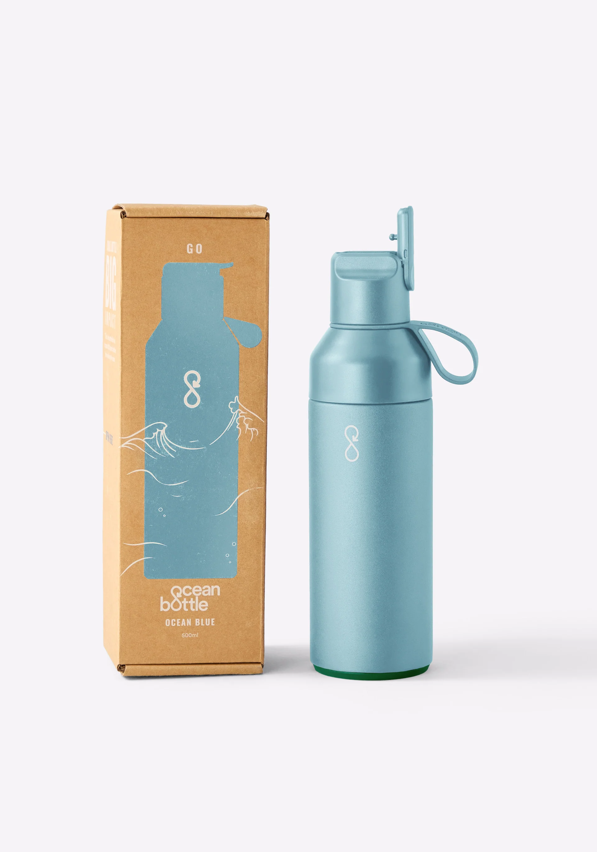 Ocean Bottle GO | Sky Blue (17 oz)