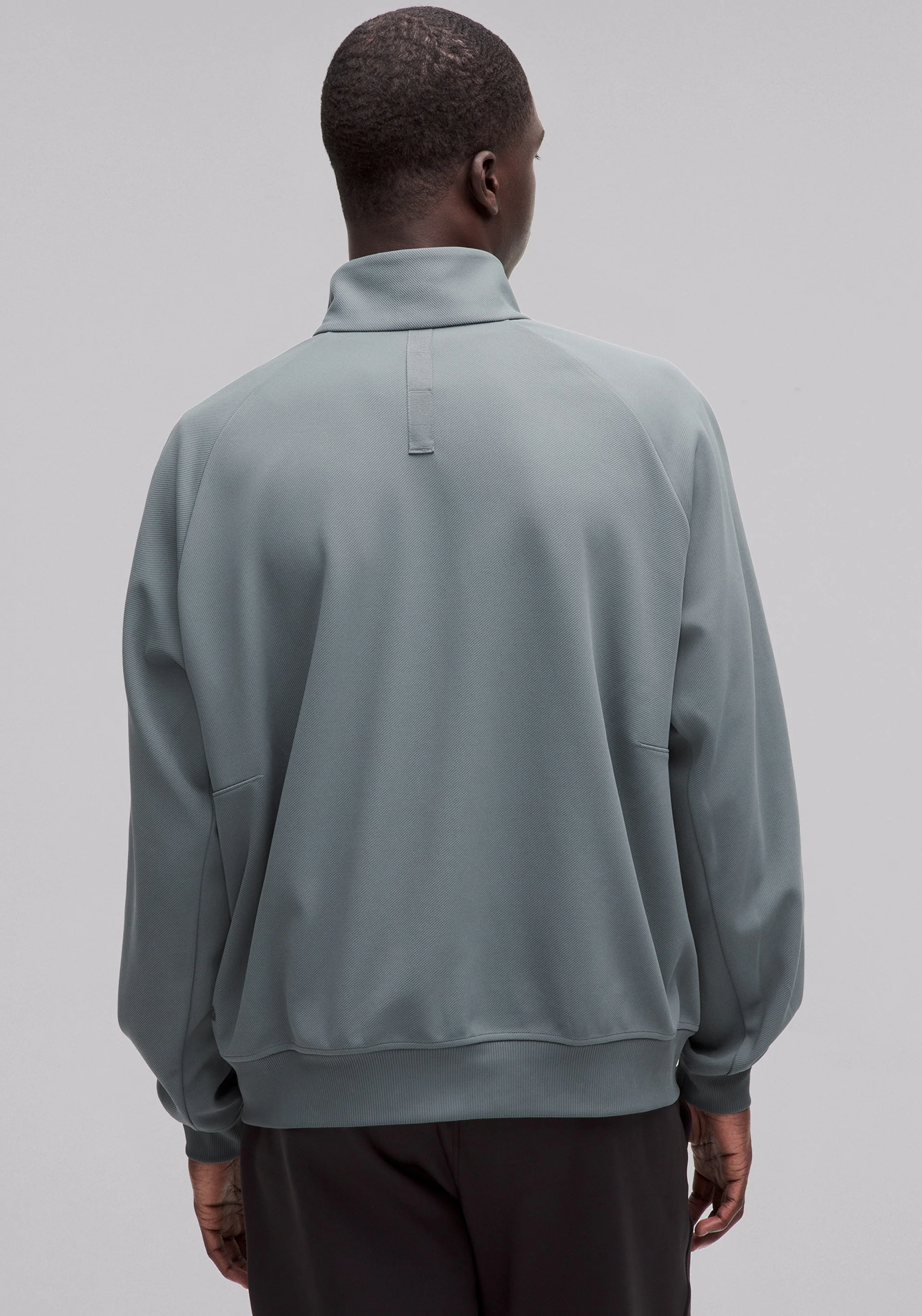 Relaxed-Fit Smooth Twill Track Jacket