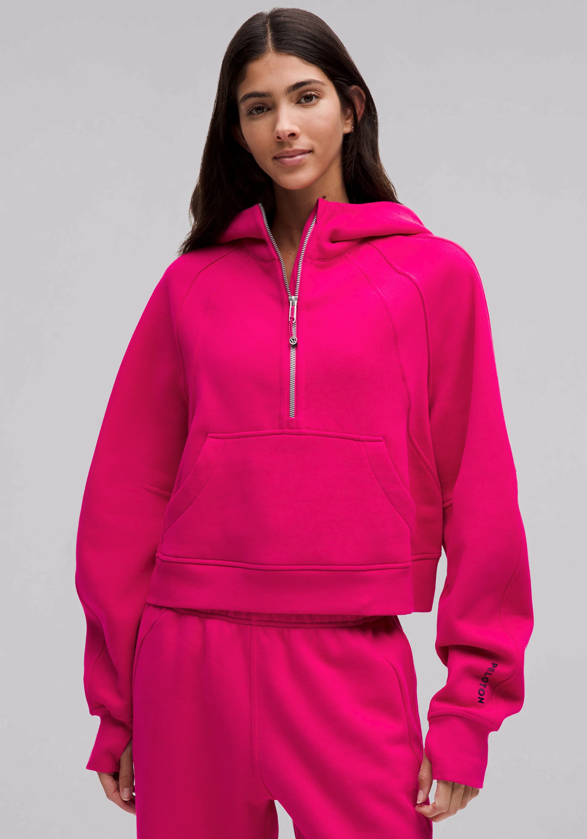 Scuba Oversized Half-Zip Hoodie