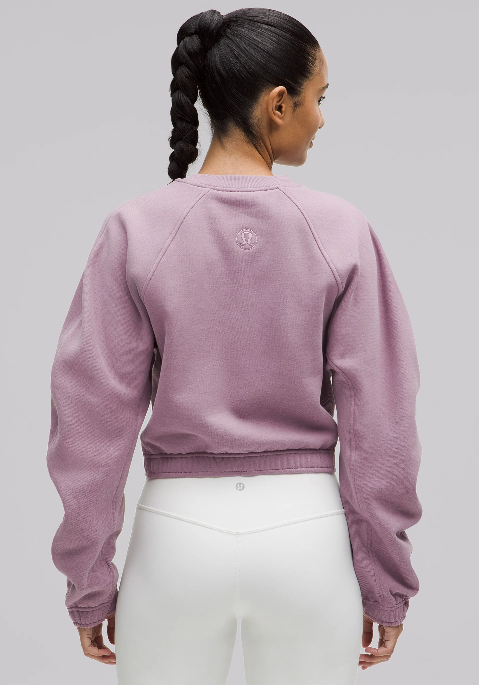 Scuba Cropped Relaxed Crewneck