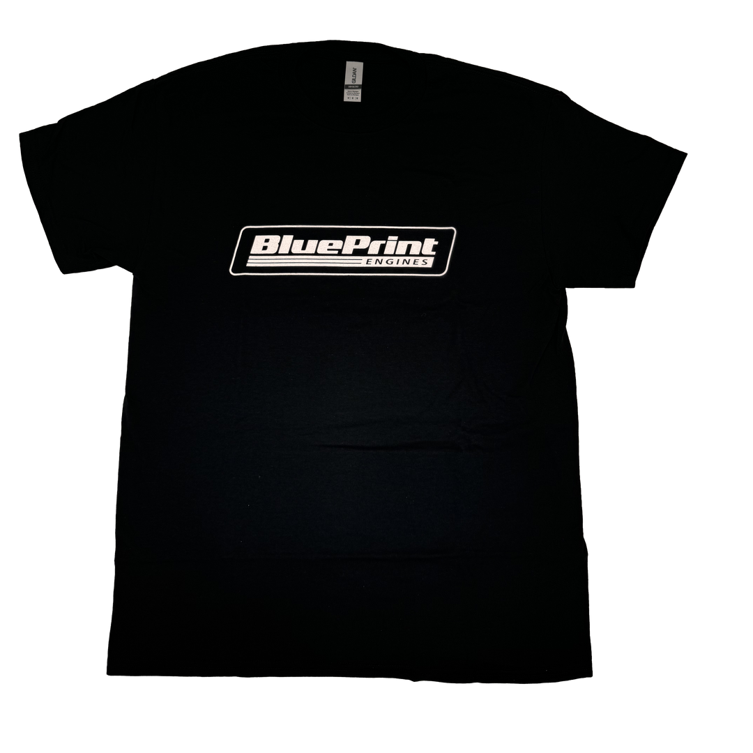 Black BluePrint Engines Bleeding Blue T-Shirt