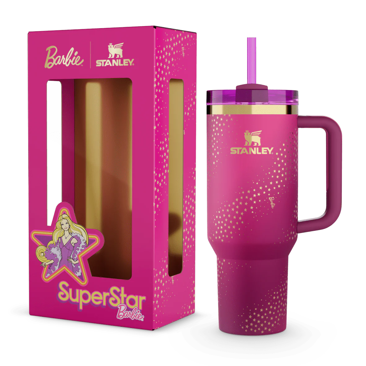The Barbie™ x Stanley ’70s Superstar Quencher | 40 OZ (Vault)