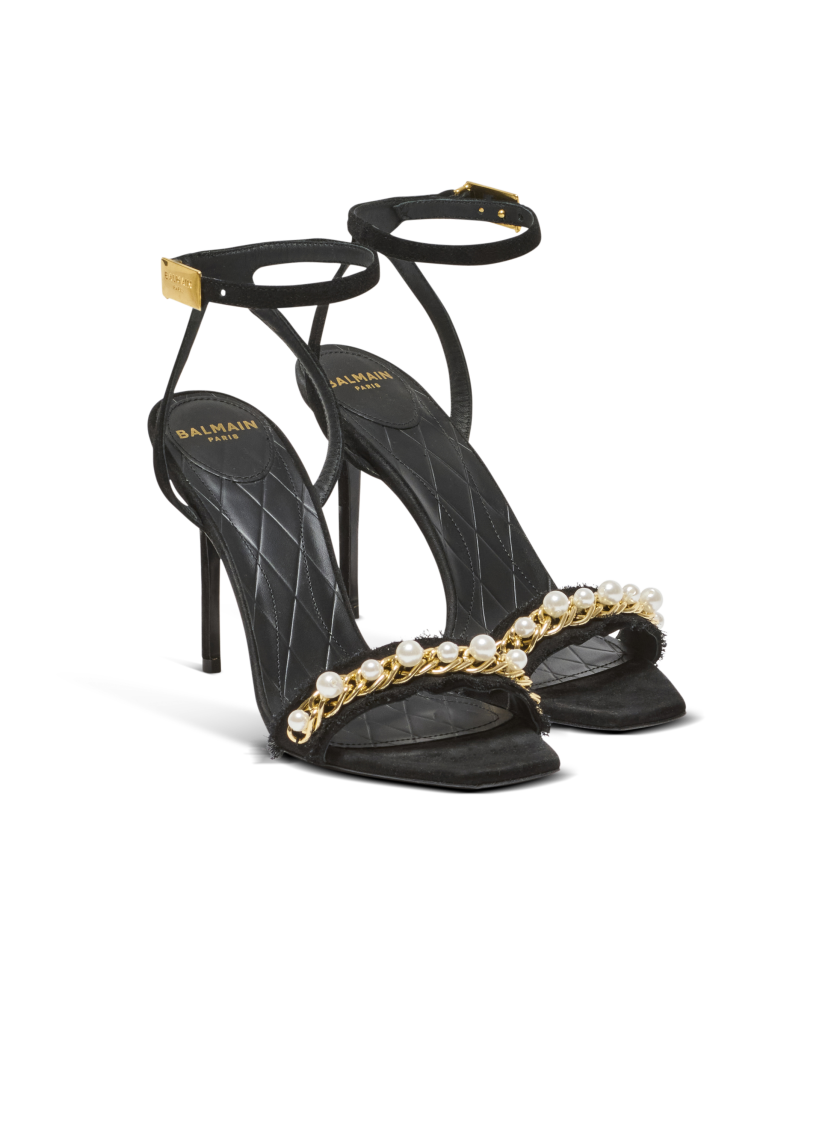 PB sandals in suede leather